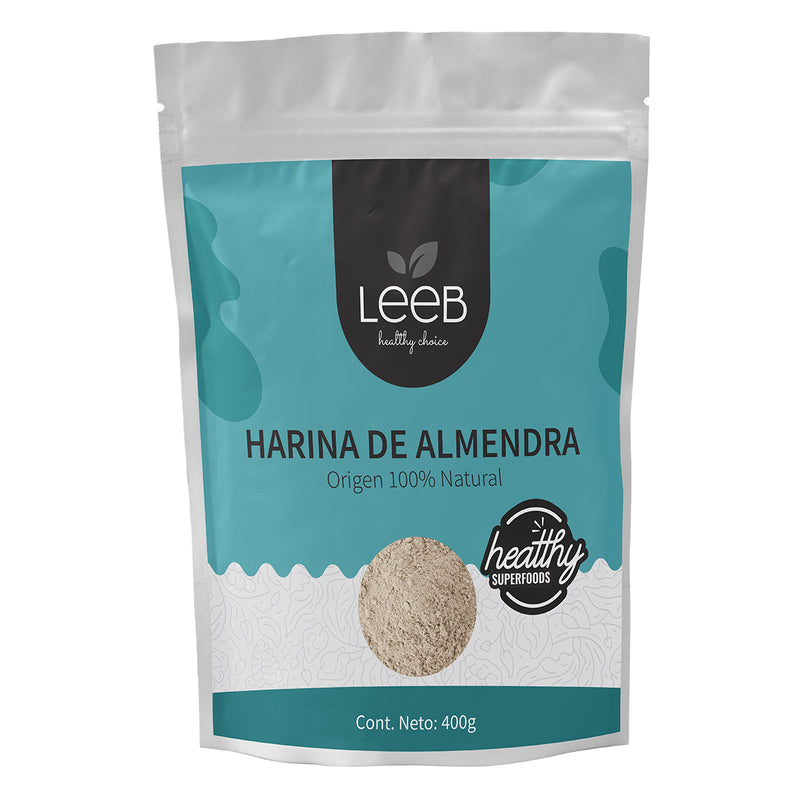 Harina de almendra bolsa con 400 gr