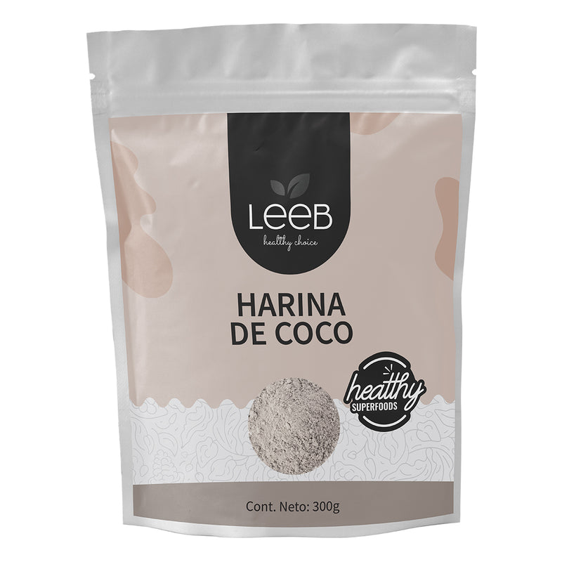 Harina de coco organico bolsa con 300 gr