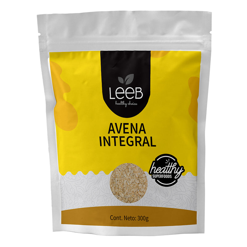 Avena en hojuela integral organica bolsa con 300gr