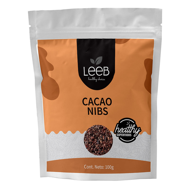 Cacao nacional en trozo bolsa con 100 gr