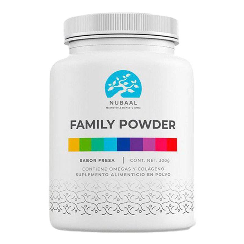 Family Powder (Además con Omega 3, Zinc, Hierro, B1, B6, Vitamina A&D, Acido Fólico)